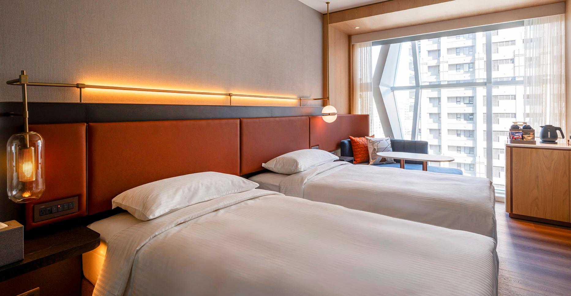 標準樓層│標準雙人房 Standard Twin Room